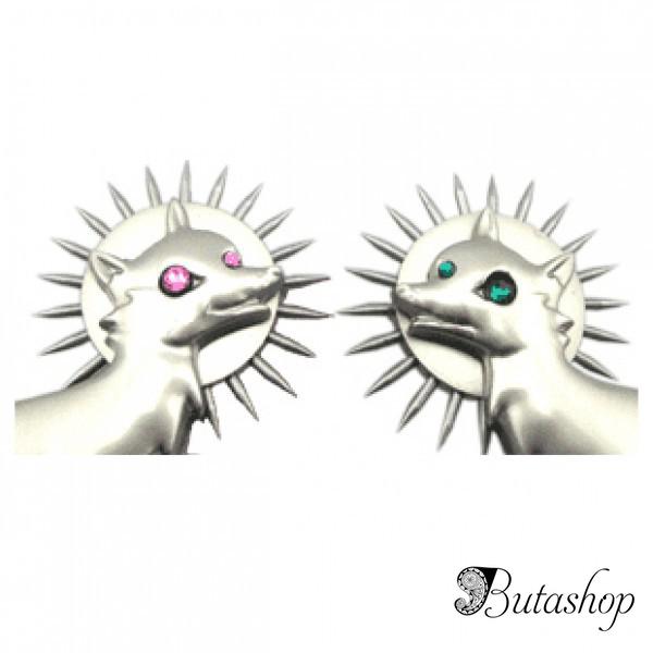 Металическая вертушка с зубчастым колесом - www.butashop.com