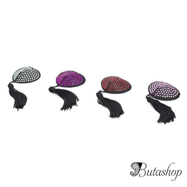 Стикини на соски с бахрамой - www.butashop.com