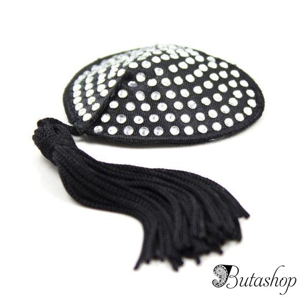 Стикини на соски с бахрамой - www.butashop.com