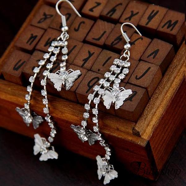 РАСПРОДАЖА! Модные серьги с бабочками - www.butashop.com