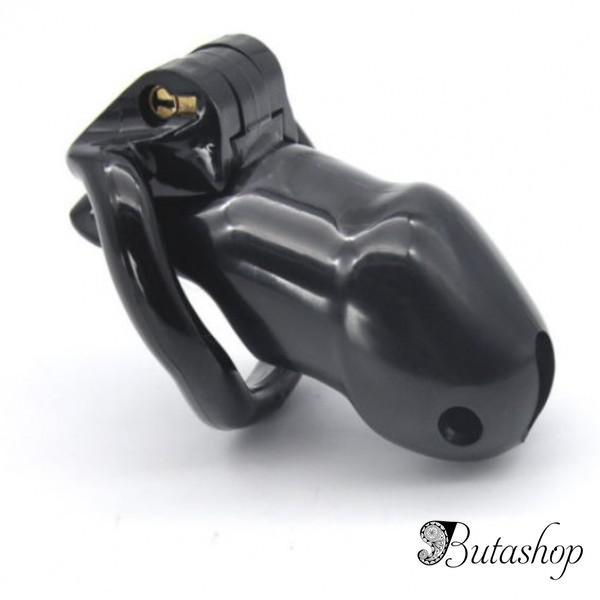 Черный пояс целомудрия Holy Trainer Chastity Device V2 - BLACK - www.butashop.com