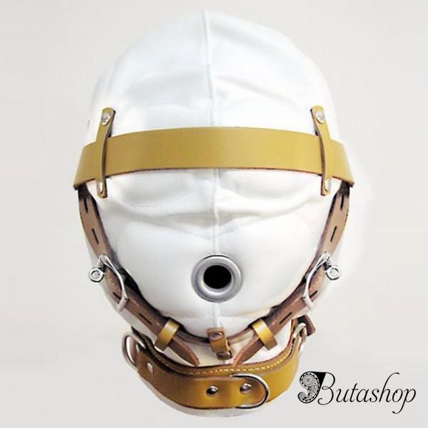 Бело-бежевая маска - www.butashop.com