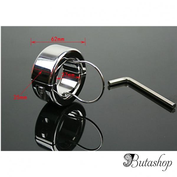 Фиксатор на пенис с металлическим кольцом CBT - www.butashop.com