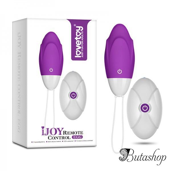 IJOY Вибратор-яйцо с пультом - www.butashop.com