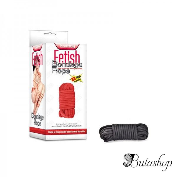 Веревка для фиксации - Фетиш из хлопка - www.butashop.com