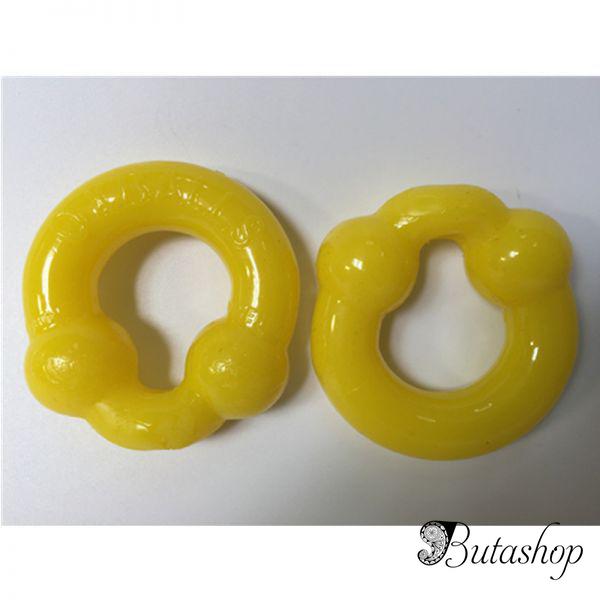 Силиконовые желтые насадки OXBALLS - www.butashop.com