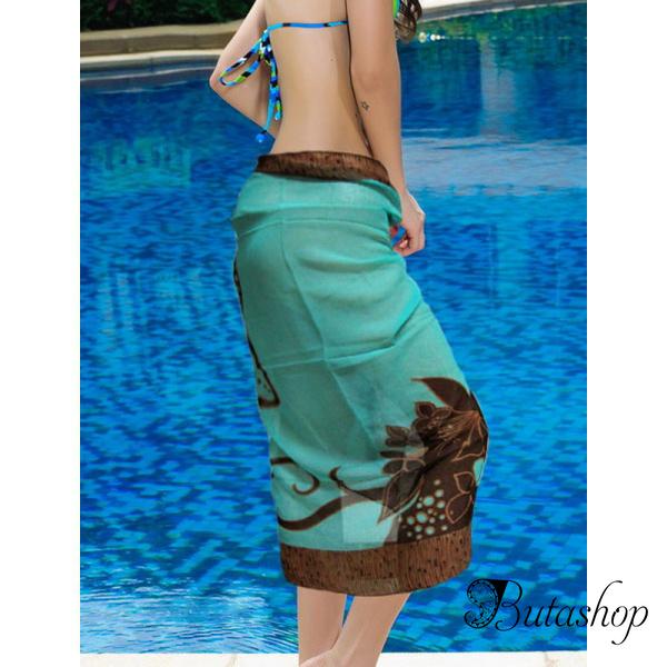 Голубой саронг - www.butashop.com