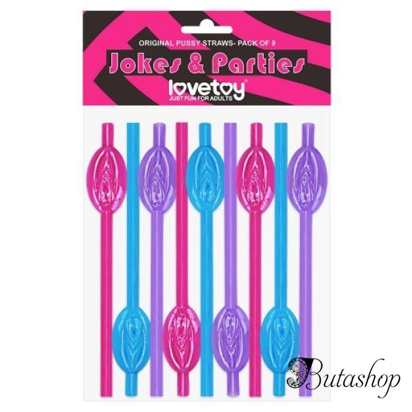 Original Pussy Straws – Pack of 9 - www.butashop.com