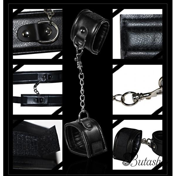Набор девайсов для БДСМ-игр: маска, кляп, наручники - www.butashop.com