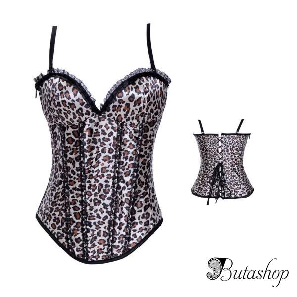 РАСПРОДАЖА! Корсет с леопардовым принтом - www.butashop.com