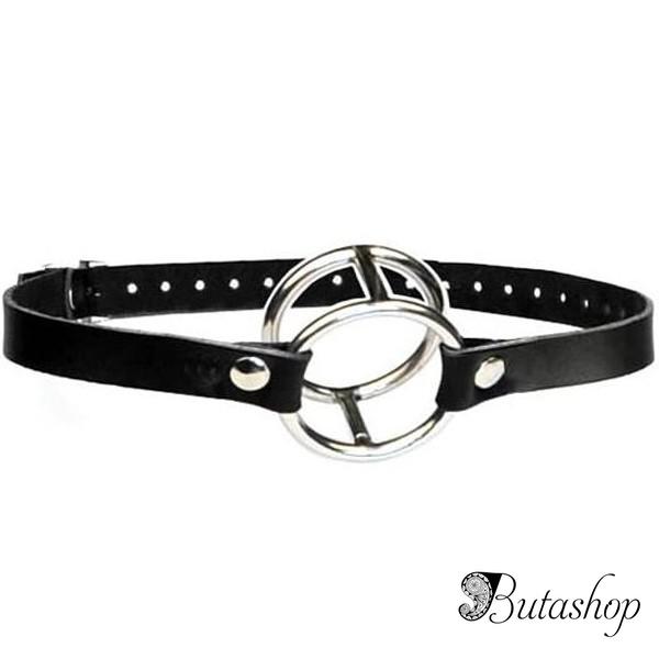 Кляп с двойным кольцом - www.butashop.com