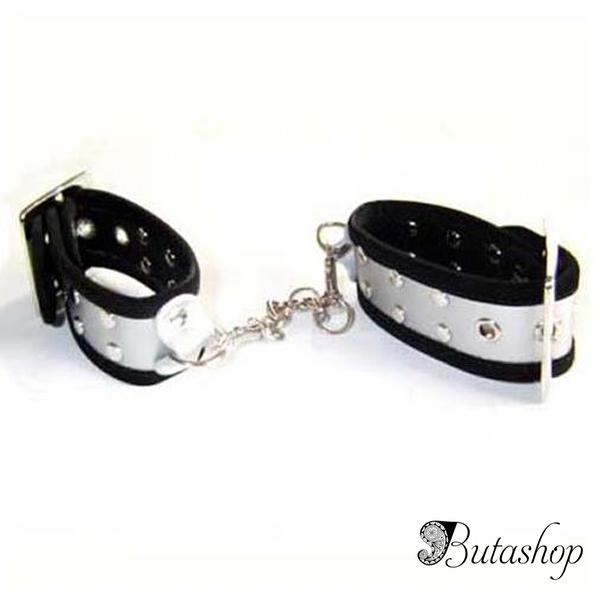 Прекрасные серебристые наручники - www.butashop.com