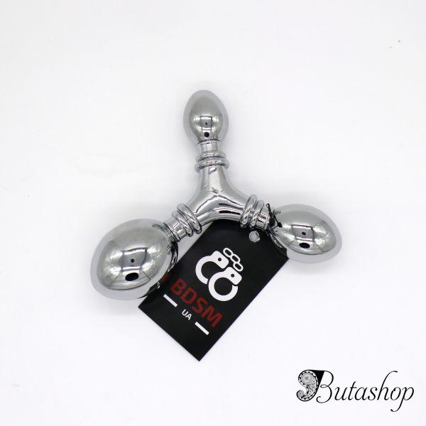Тройная анальна пробка - www.butashop.com