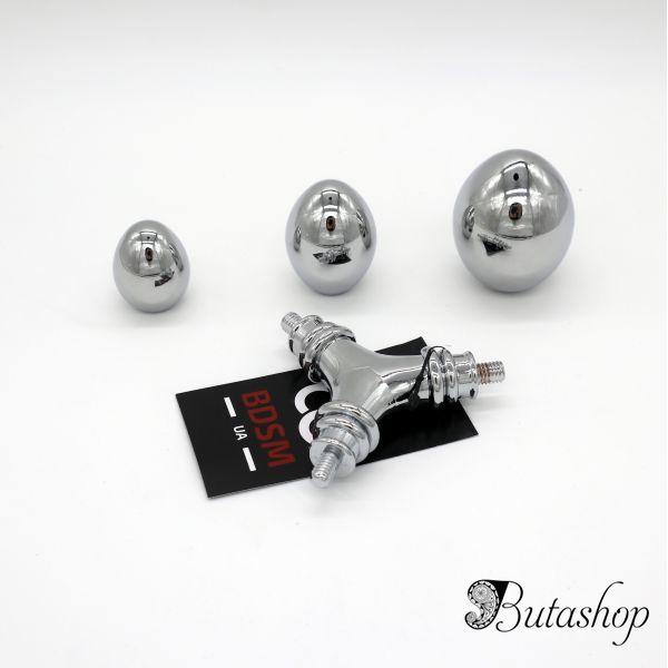 Тройная анальна пробка - www.butashop.com