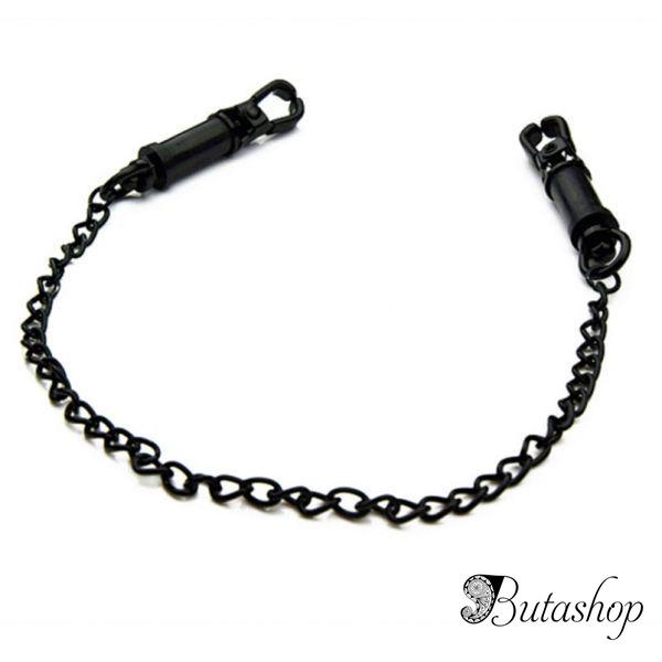 Черные регулируемые зажимы для сосков - www.butashop.com