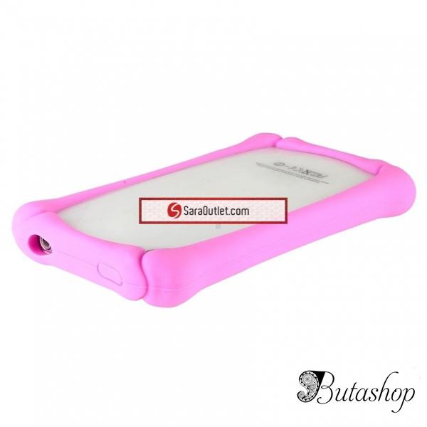 РАСПРОДАЖА! Silicone Protective Frame for iPhone 4/4S (Pink) - www.butashop.com