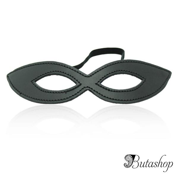 Черная маска для глаз открытая - www.butashop.com