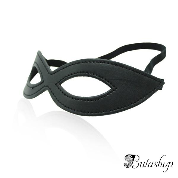 Черная маска для глаз открытая - www.butashop.com