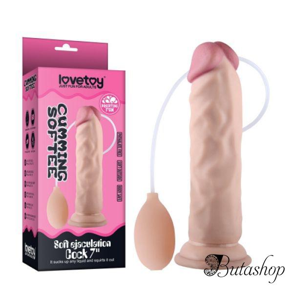 Писающий фаллоимитатор на присоске - www.butashop.com