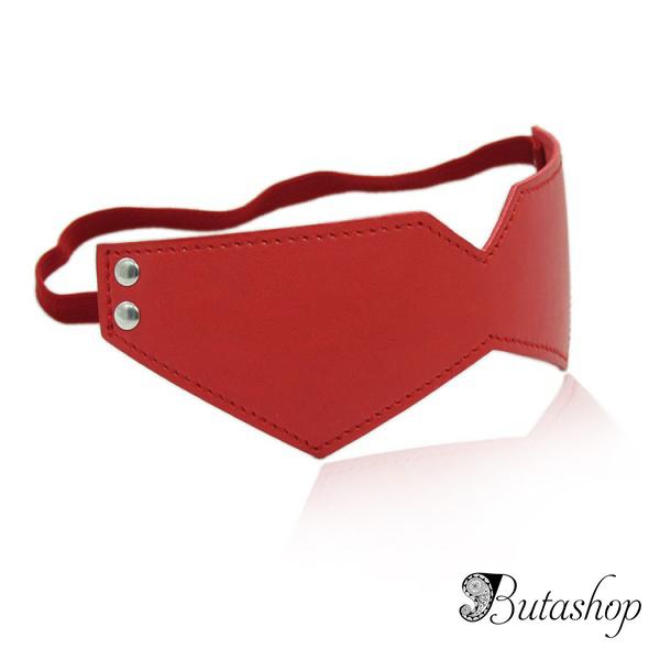 Яркая кожаная маска - www.butashop.com