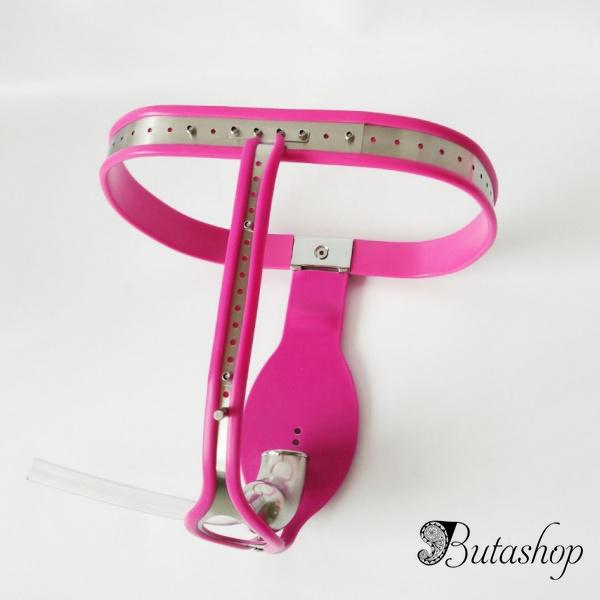 Пояс верности из стали Premium с мягкой трубкой - www.butashop.com