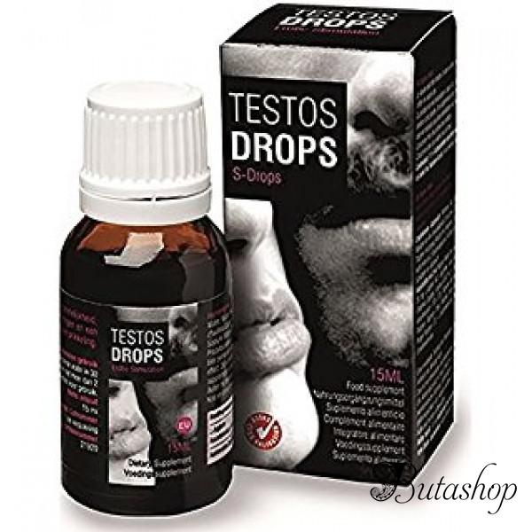 Капли для мужчин TESTOS DROPS EU (15ML) - www.butashop.com