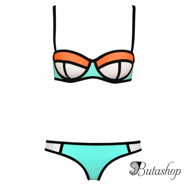 Трехцветное бикини - www.butashop.com