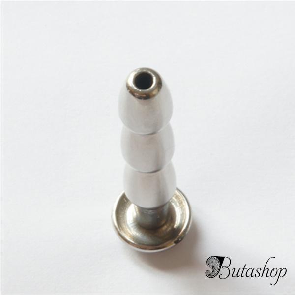 Ребристый катетер для пениса ZA161 - www.butashop.com