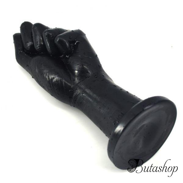 New Special Shape Hand Penis Fist Body Vaginal Anal Plug Black - www.butashop.com