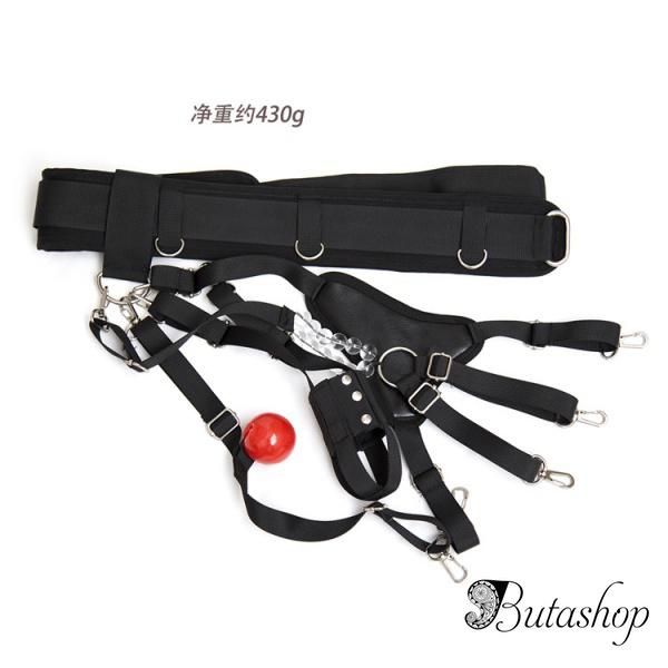 Бдсм набор из 5 предметов черный - www.butashop.com