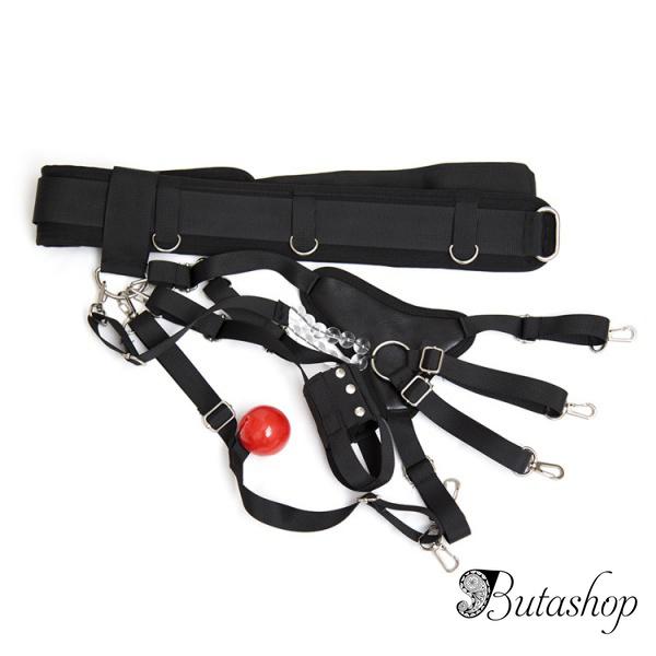 Бдсм набор из 5 предметов черный - www.butashop.com