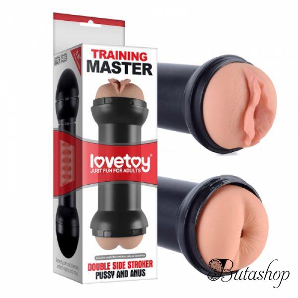 Traning Master Double Side Stroker-Pussy and Anus - www.butashop.com