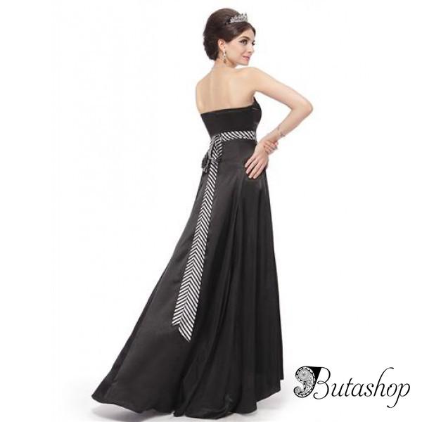 РАСПРОДАЖА! Платье без бретель с длинным бантом - www.butashop.com