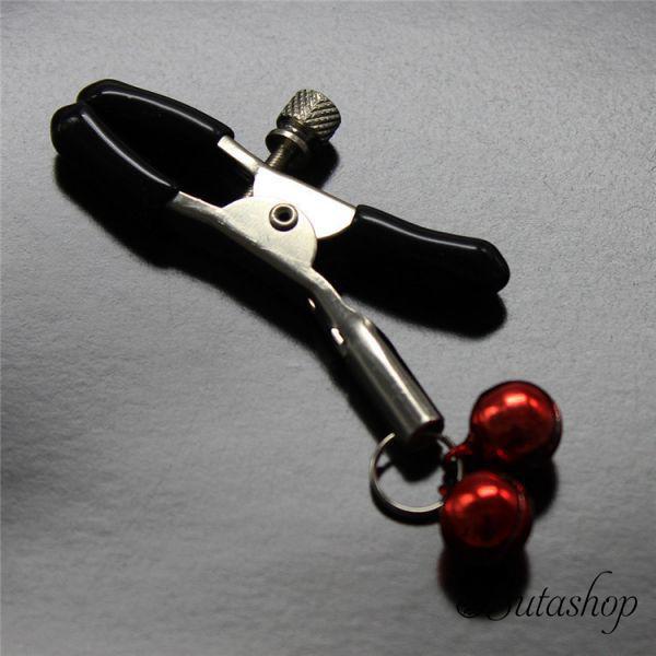 Зажимы для сосков с красными бубенцами - www.butashop.com