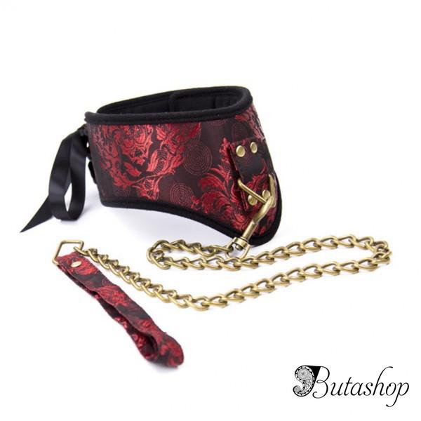 Роскошный БДСМ - ошейник - www.butashop.com