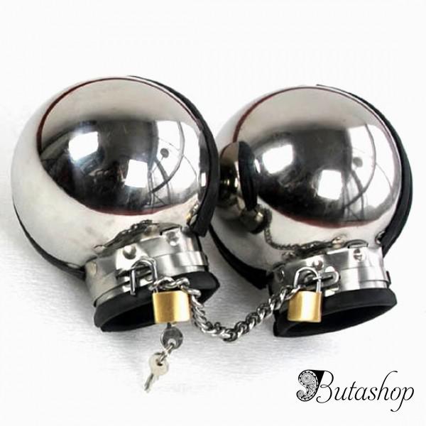 Металлические бондажные наручники - www.butashop.com