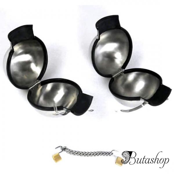 Металлические бондажные наручники - www.butashop.com