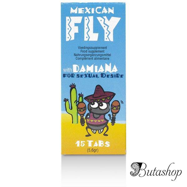 Возбуждающее средство Mexican Fly (15 tabs) EFS - www.butashop.com