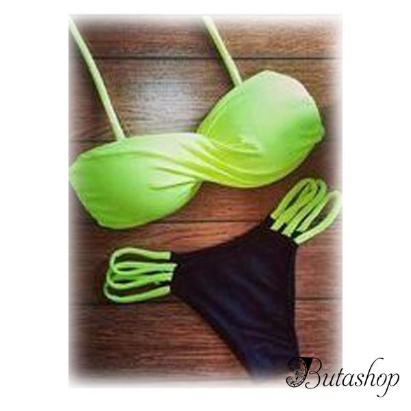 Черно-малатовый купальник - www.butashop.com