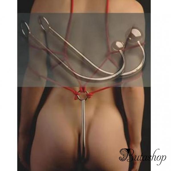 Твердый сверхтяжелый анальный крюк, The Rope Master, Бондажный крюк - www.butashop.com