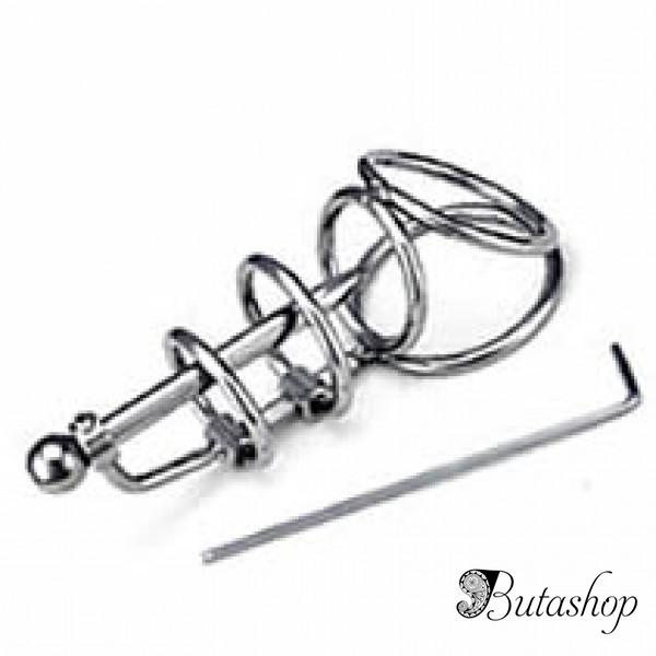Тройное кольцо Целомудрия Prince‘s Wand Chastity Cage ZA079 - www.butashop.com