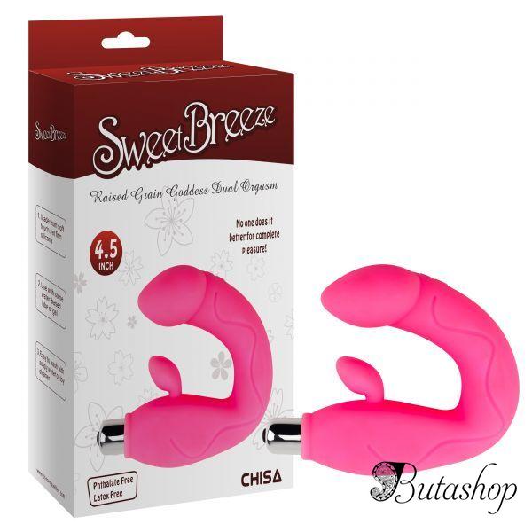 Raised Grain Goddess Dual orgasm-Pink - www.butashop.com