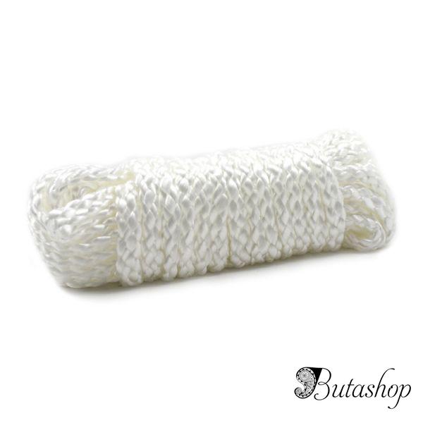 Белый шнур для связывания 10m - www.butashop.com
