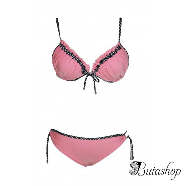 Сексуальное розовый купальник бикини - www.butashop.com