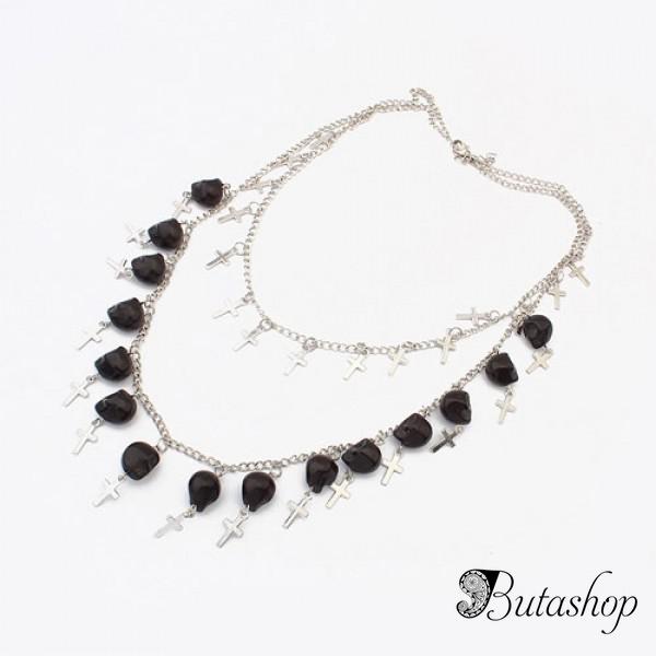 РАСПРОДАЖА! Оригинальное ожерелье с крестиками - www.butashop.com