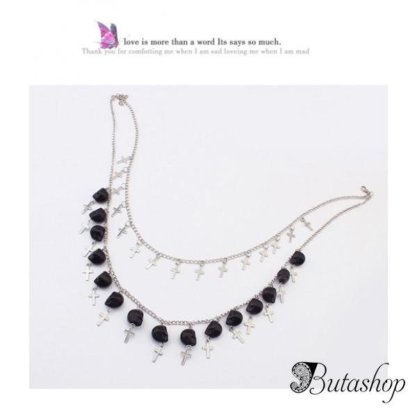 РАСПРОДАЖА! Оригинальное ожерелье с крестиками - www.butashop.com