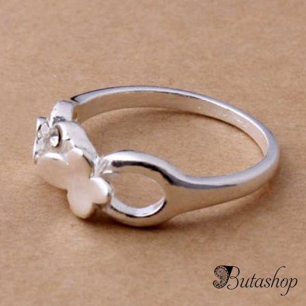 РАСПРОДАЖА! Очаровательное колечко со стразами - www.butashop.com