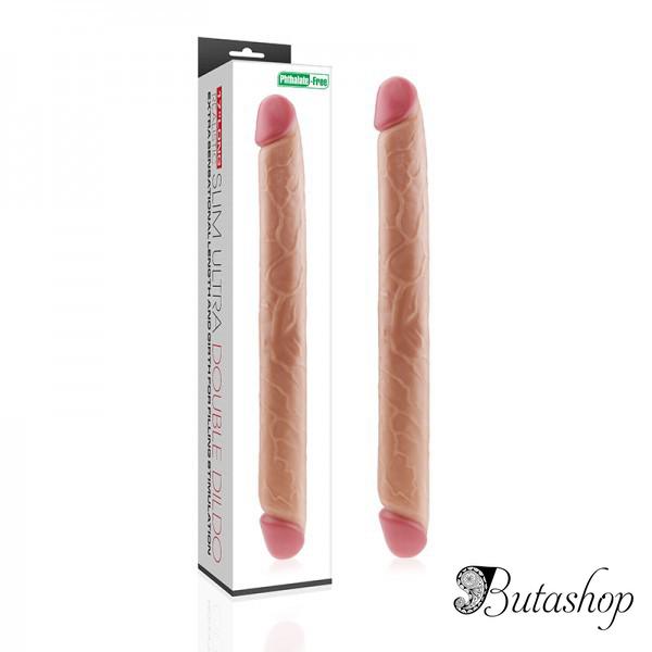 Двусторонний фаллоимитатор Slim Ultra Double Dildo - www.butashop.com