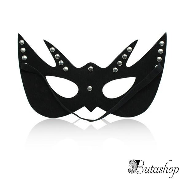 Элегантная маска с прорезями для глаз - www.butashop.com