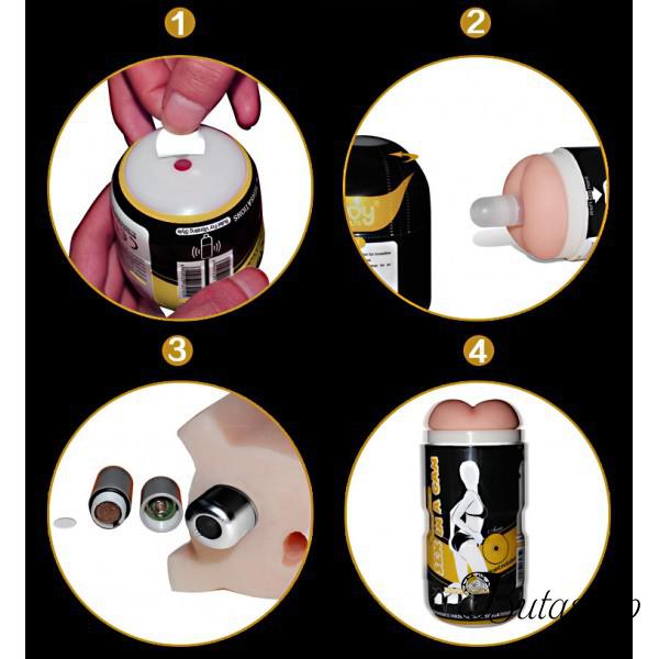 Мастурбатор-анус ручной SEX IN A CAN - www.butashop.com